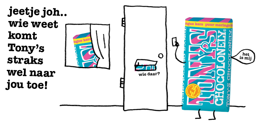 Een kersverse Limiteds winnaar!-Tony’s Chocolonely
