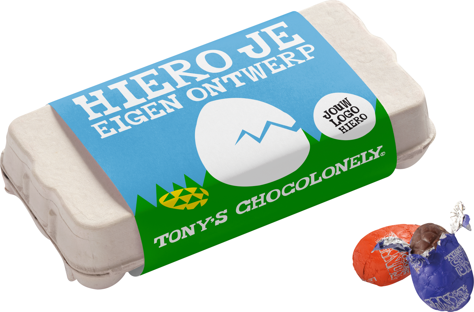 gepersonaliseerde paaseitjes-Tony’s Chocolonely