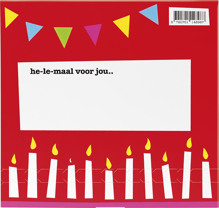 kadoos verjaardag taart-Tony’s Chocolonely