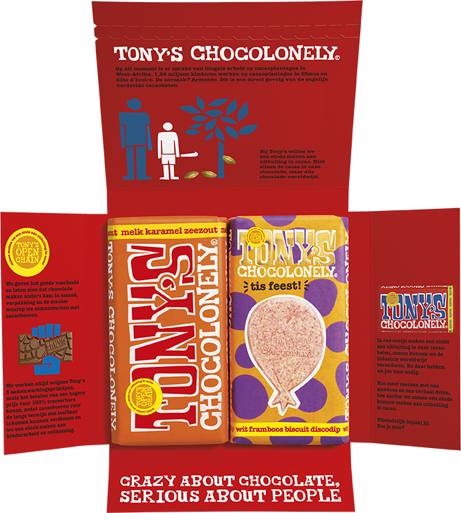 kadoos verjaardag taart-Tony’s Chocolonely