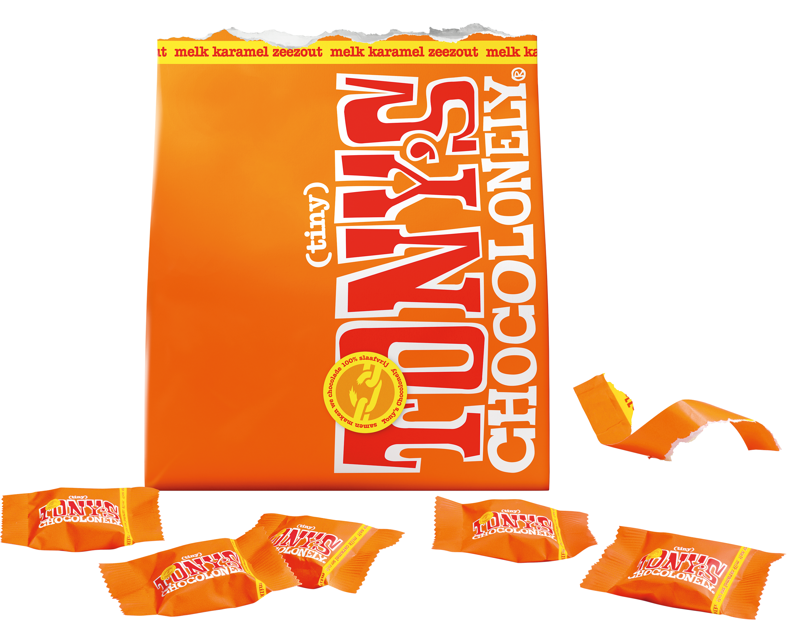 Tiny Tony’s melk karamel zeezout