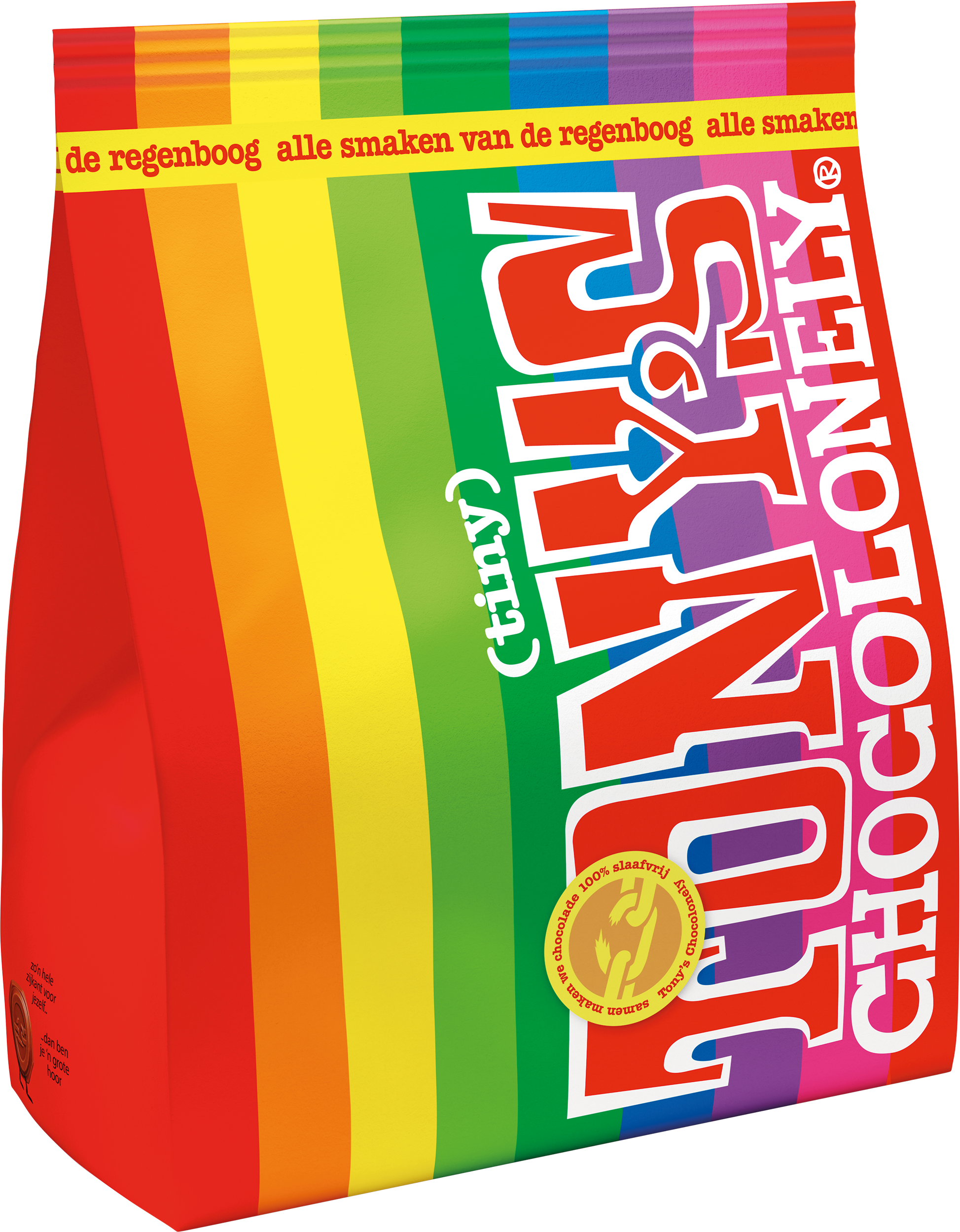 Tiny Tony's regenboog zak
