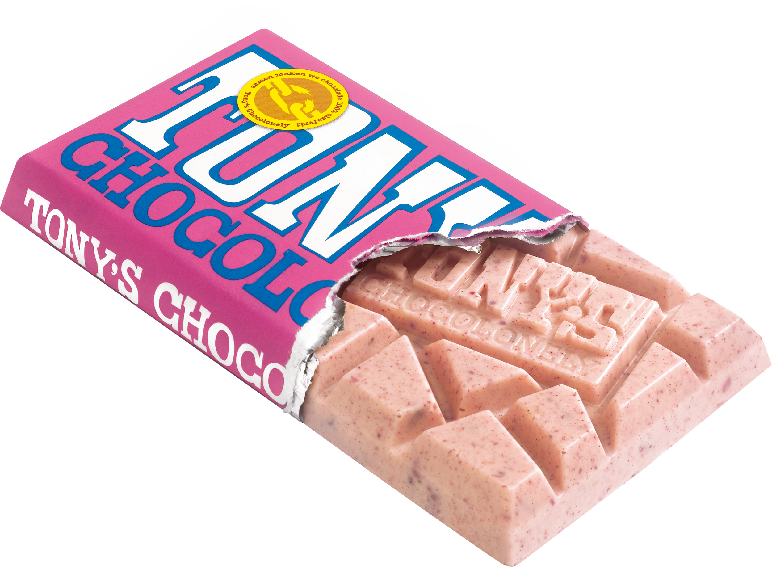wit framboos knettersuiker