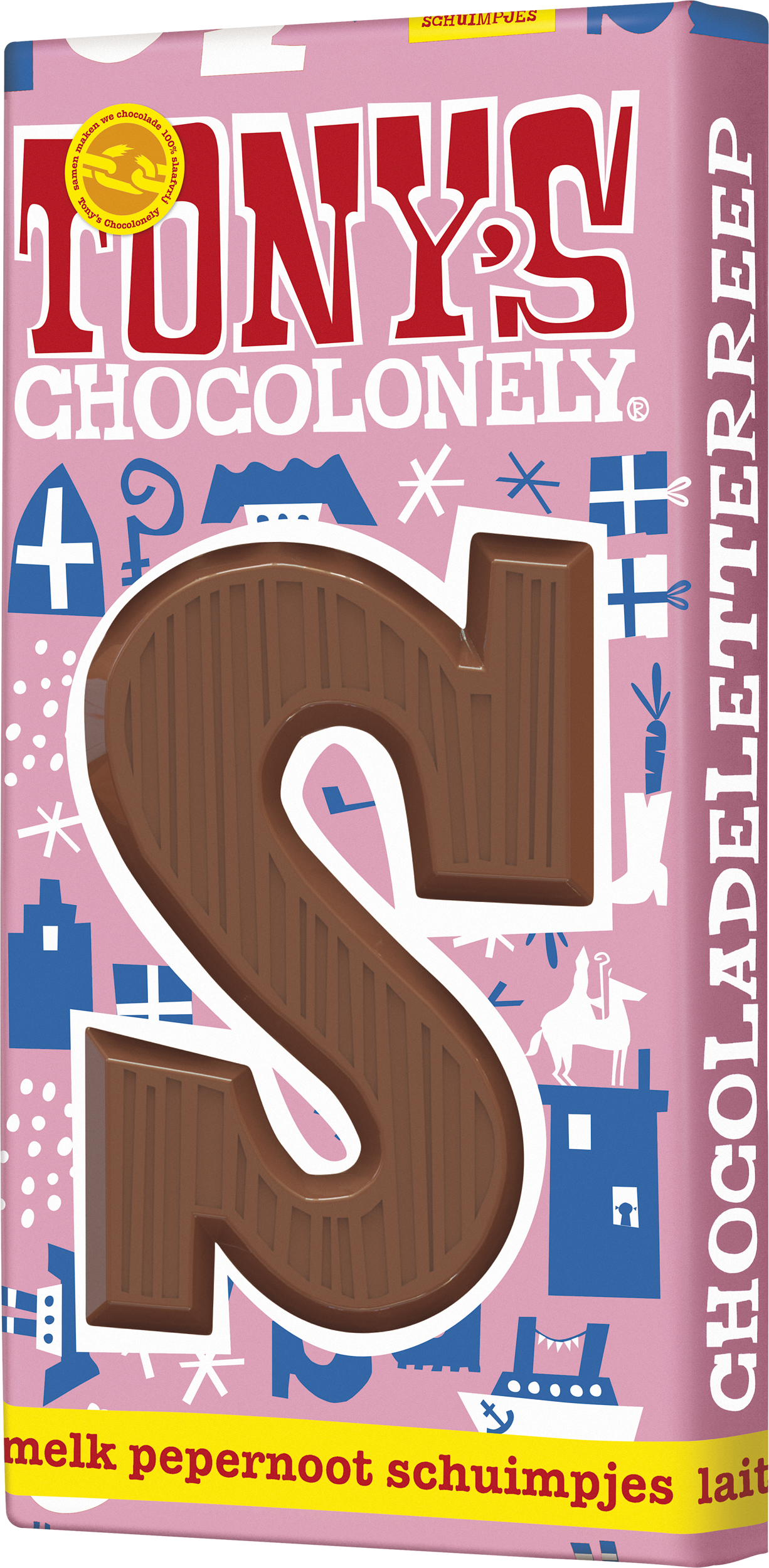 letterreep S melk pepernoot schuimpjes