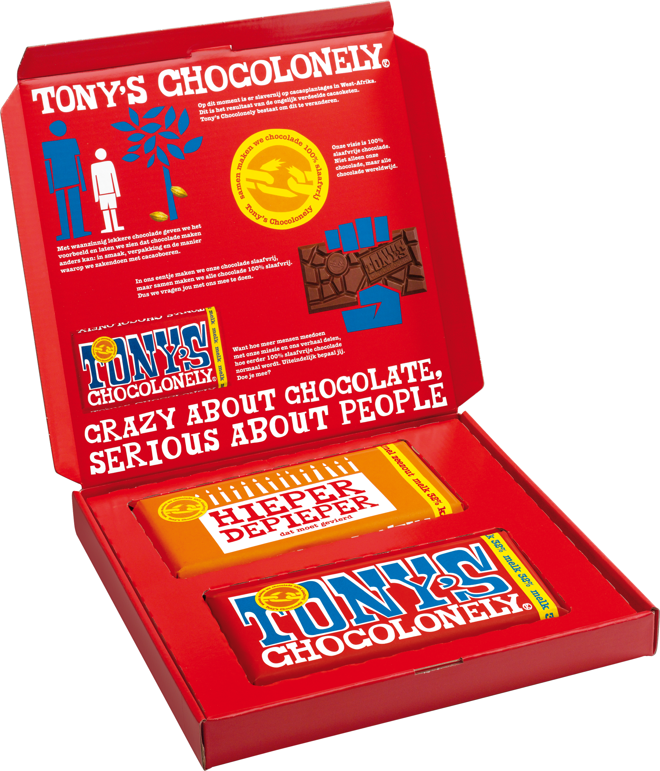 Tony’s kadodoos hieperdepieper + melk