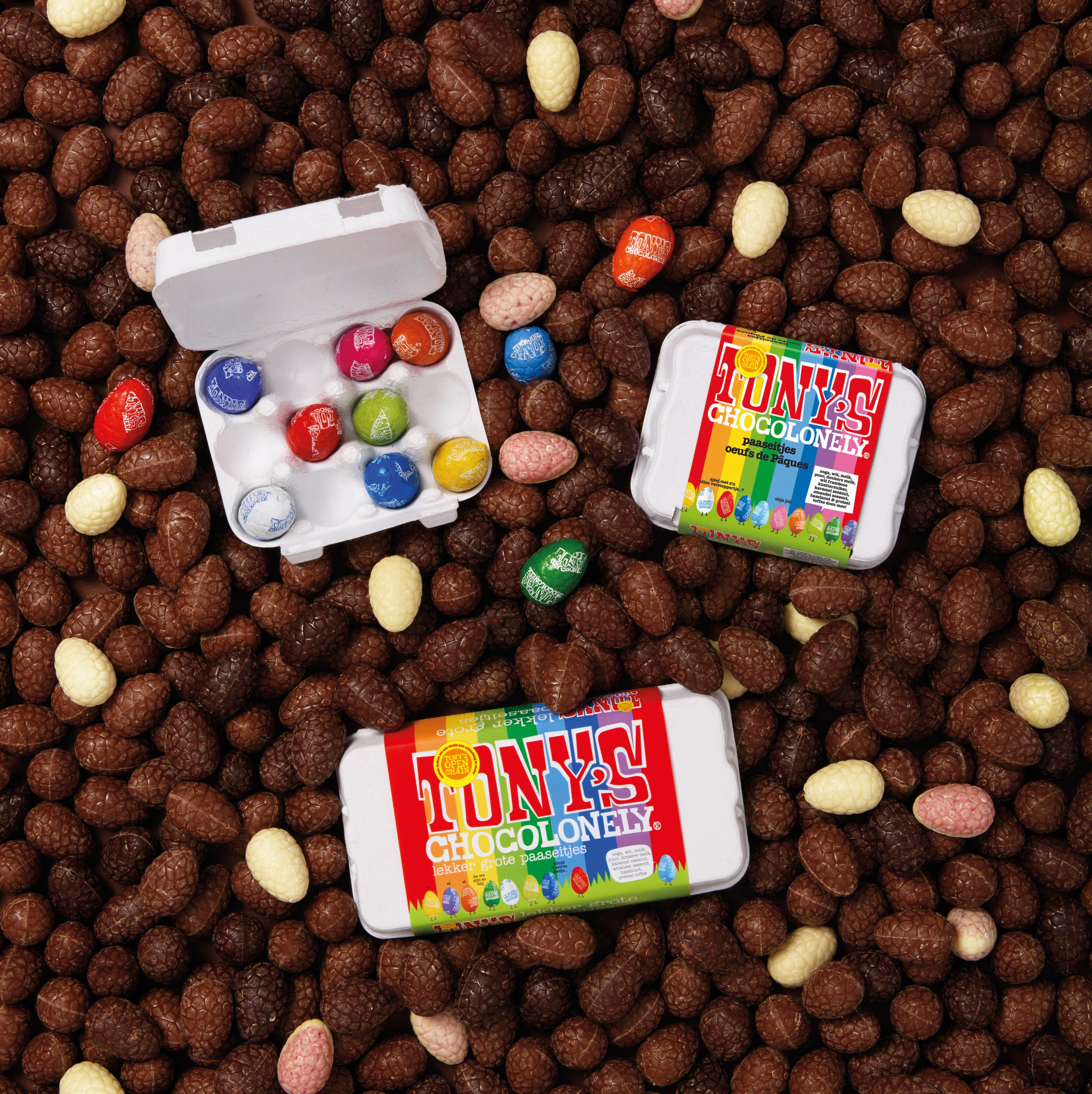 Tony's Chocolonely Paaseieren dozen