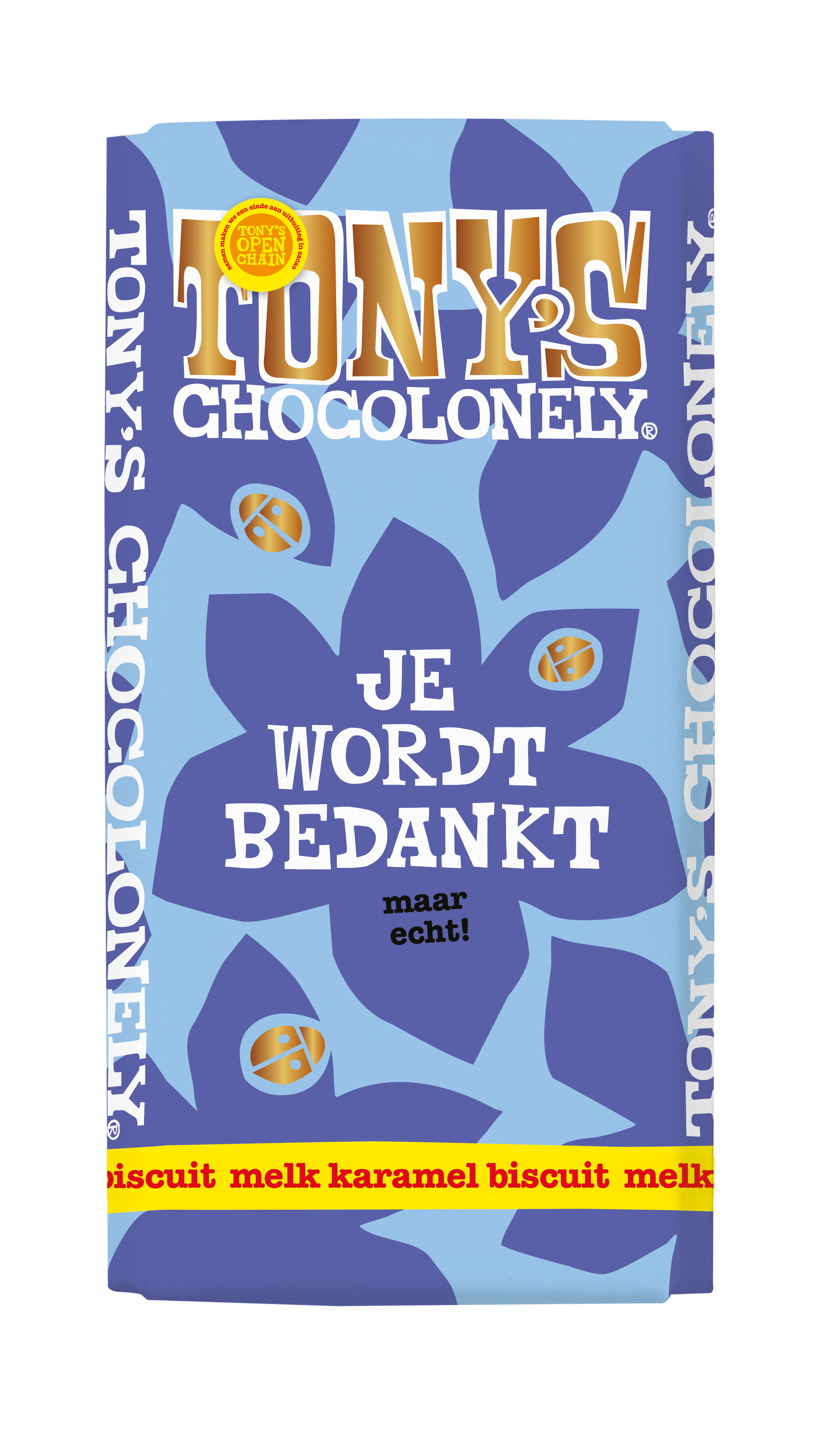 kadoos bedankt melk karamel zeezout + melk karamel biscuit
