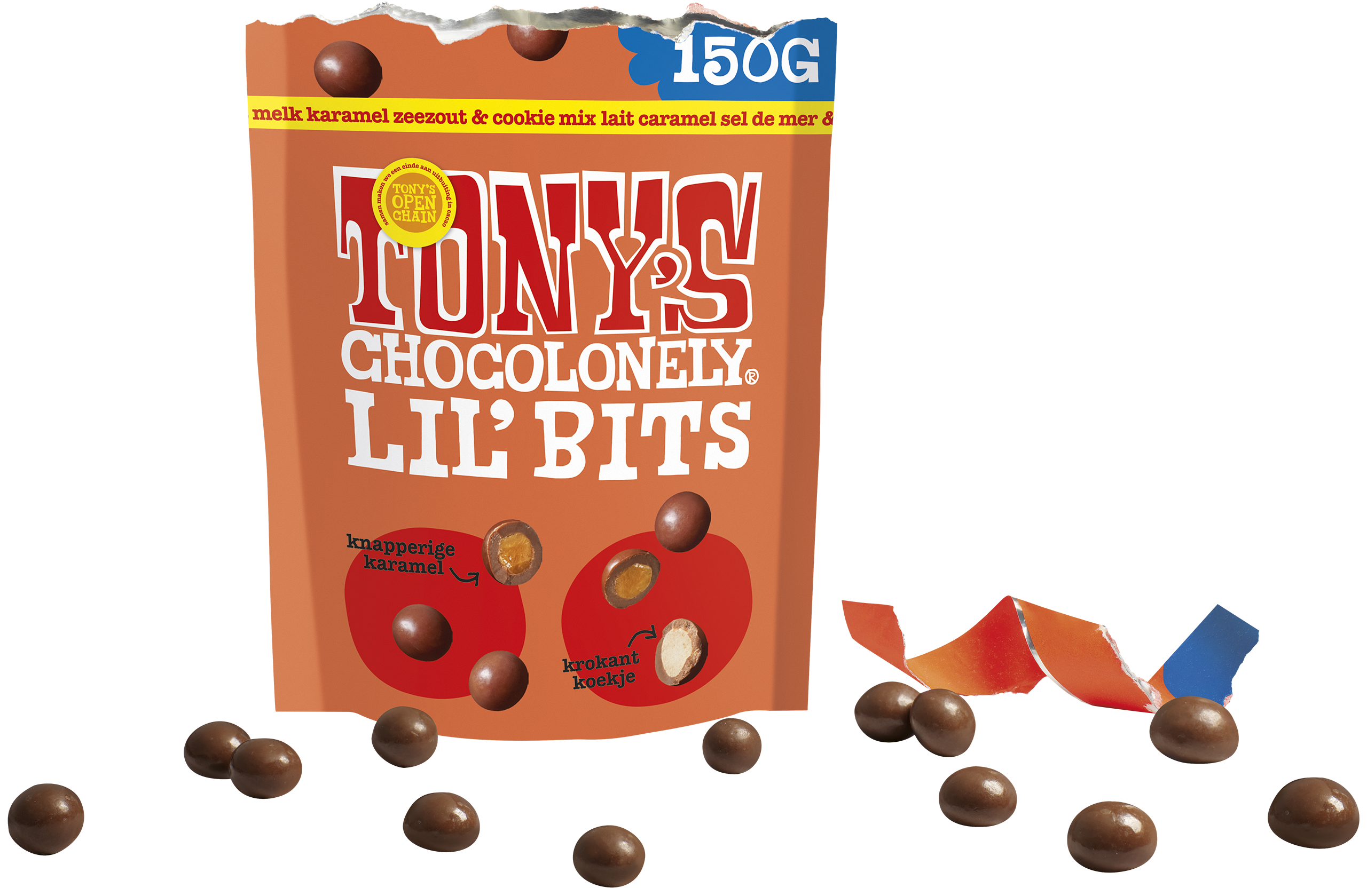 Lil' Bits melk karamel zeezout & cookie