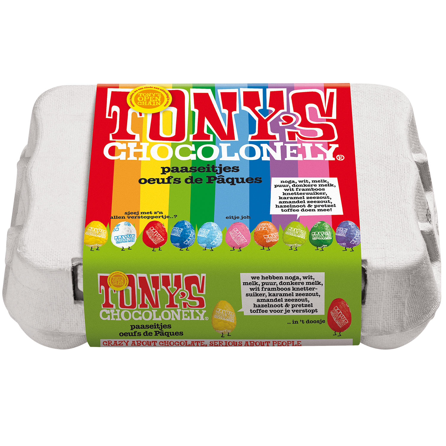 paasei mix doosje-Tony’s Chocolonely
