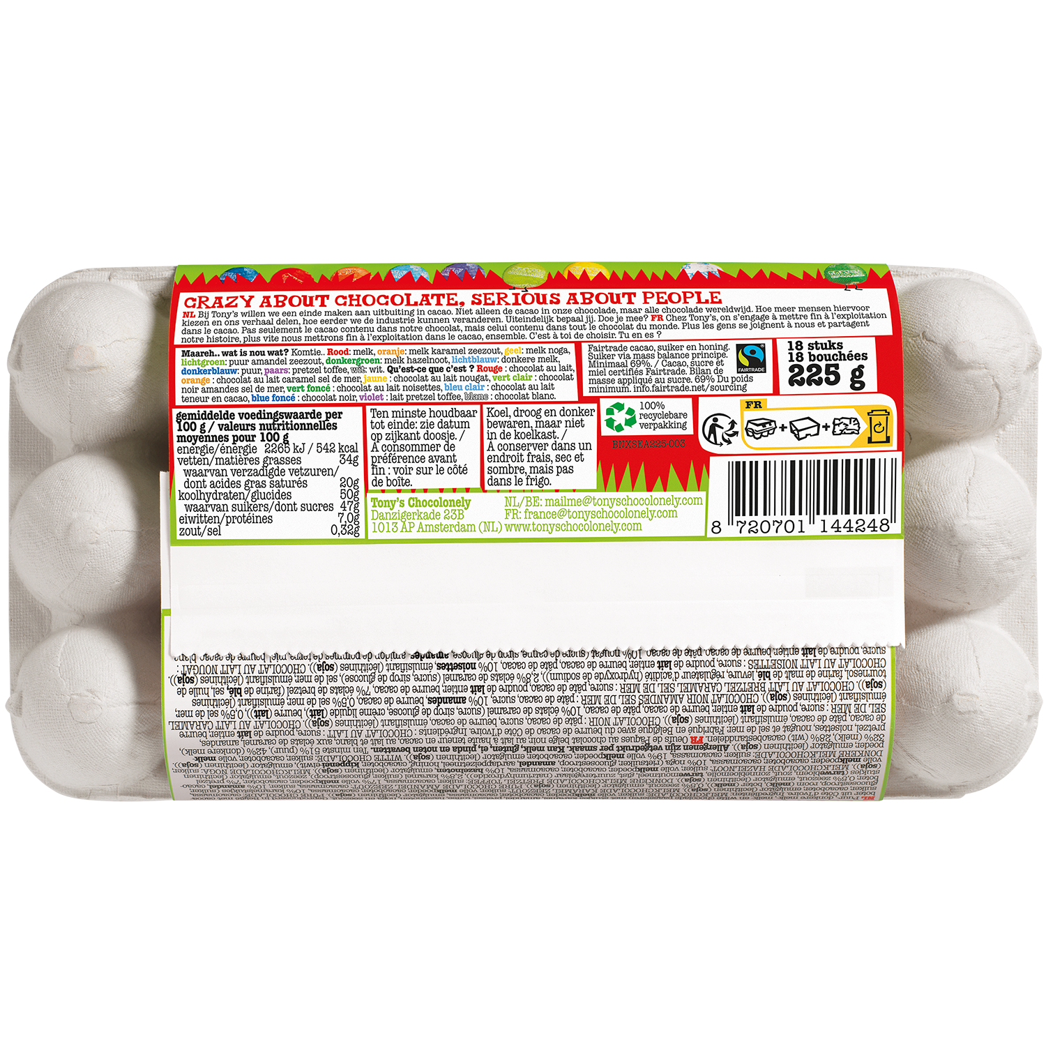 paasei mix doosje groot-Tony’s Chocolonely