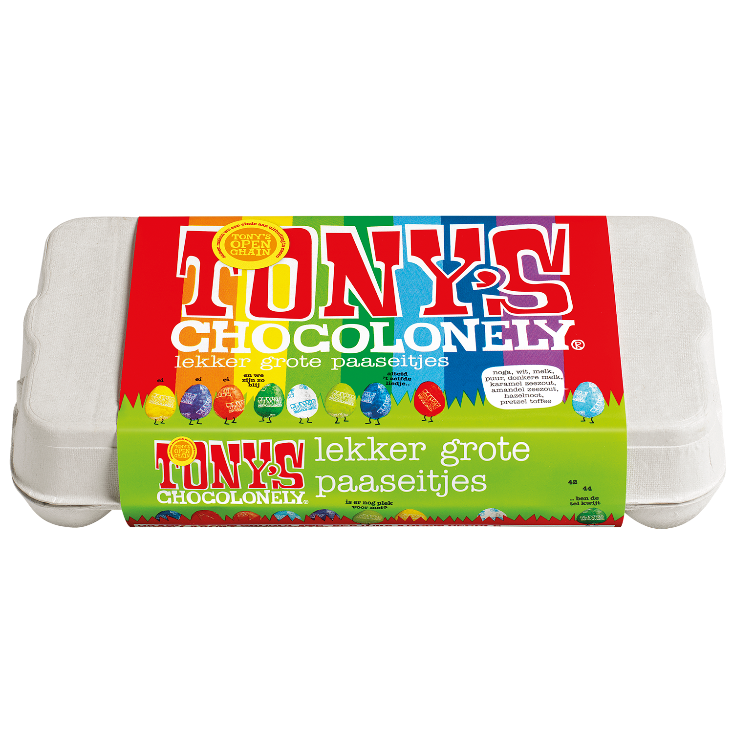 paasei mix doosje groot-Tony’s Chocolonely