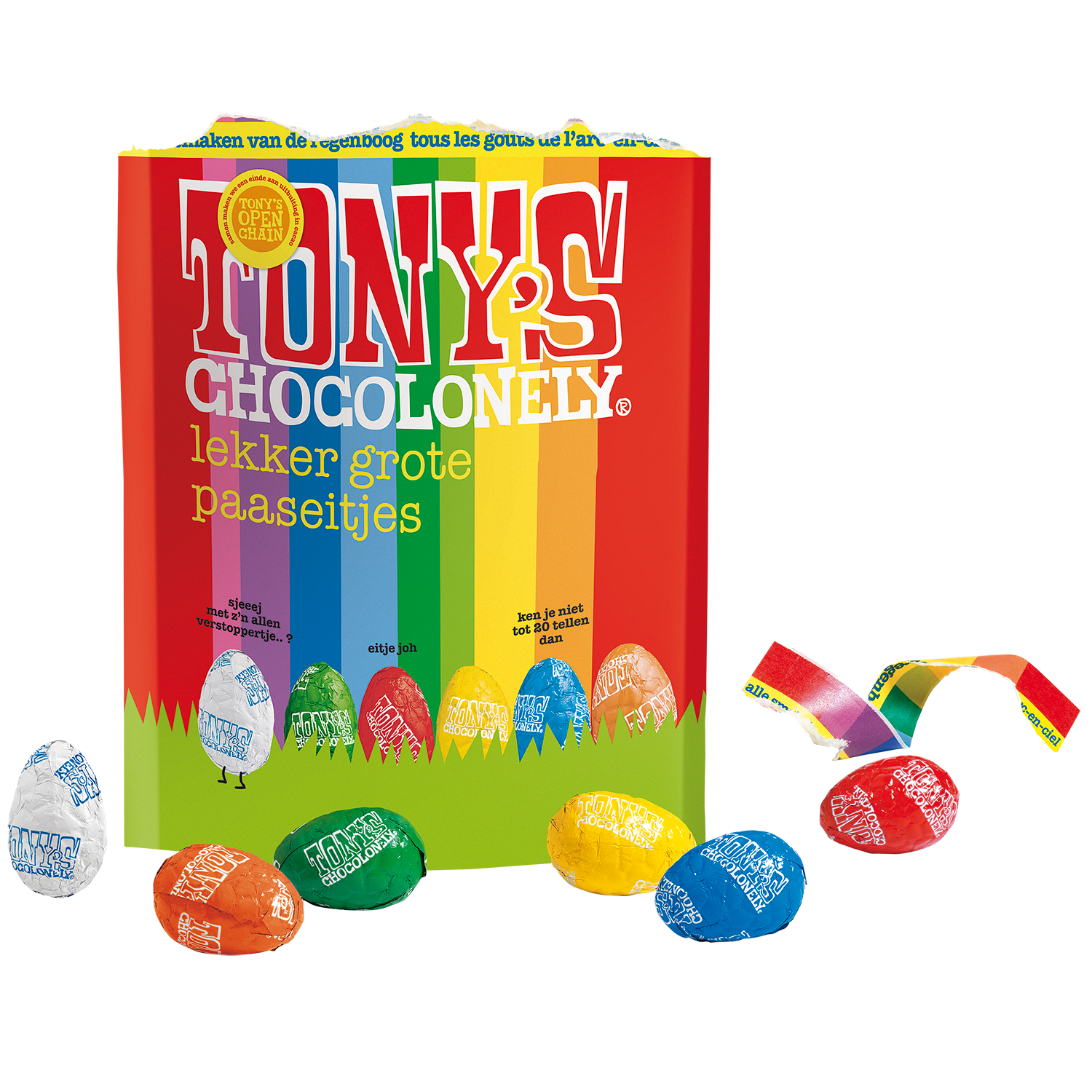 pasen display-Tony’s Chocolonely