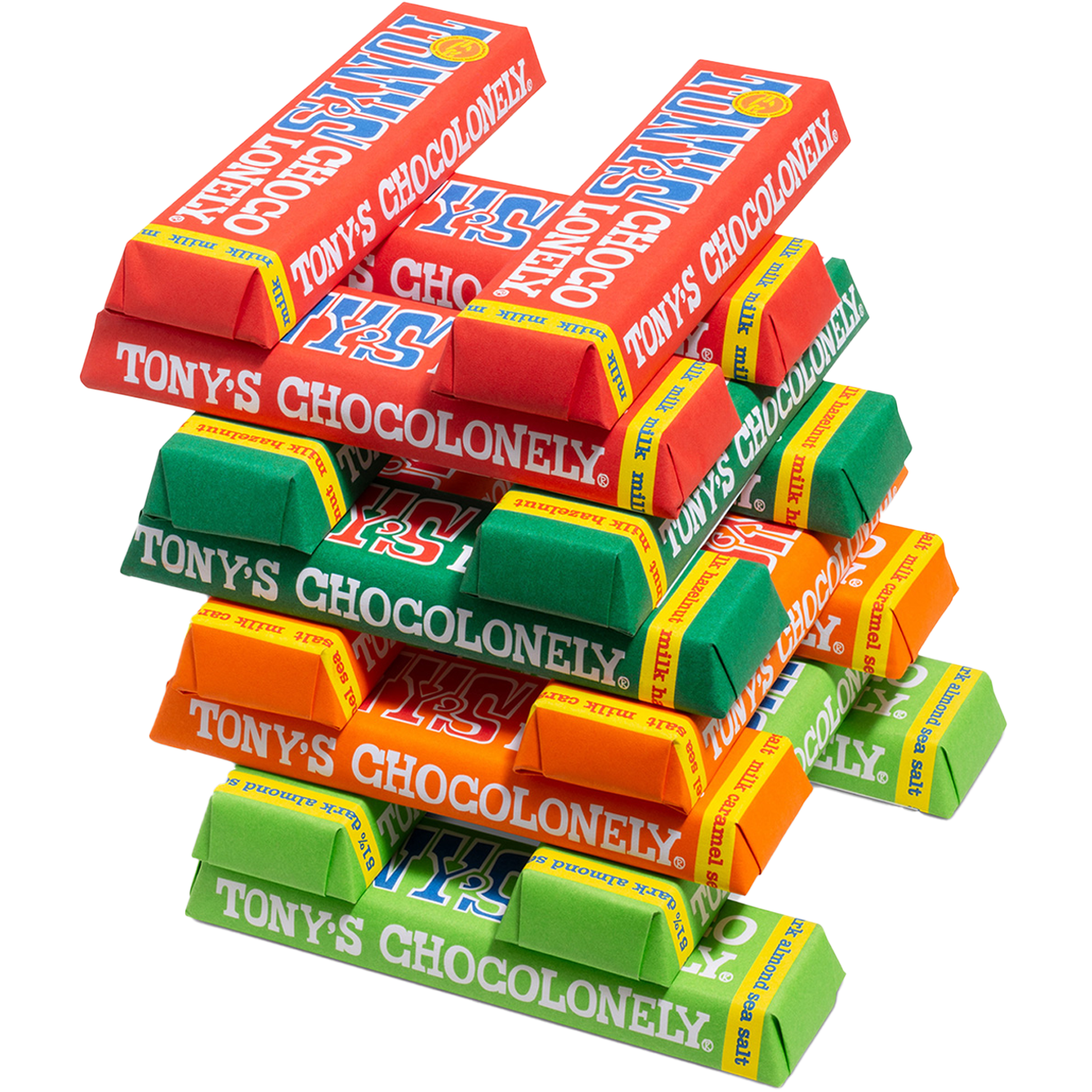 bundel kleine repen-Tony’s Chocolonely