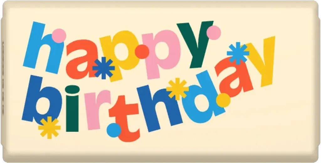 gepersonaliseerd happy birthday