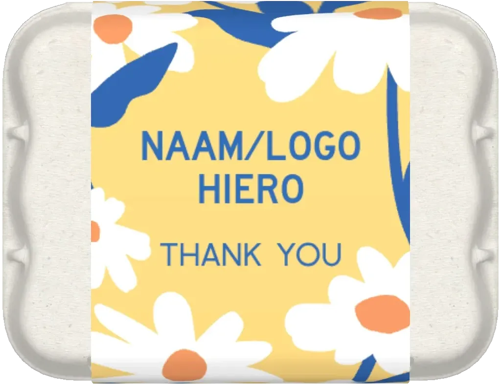 gepersonaliseerd eidoosje thank you