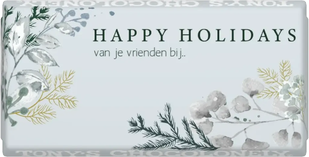 gepersonaliseerd winters boeket