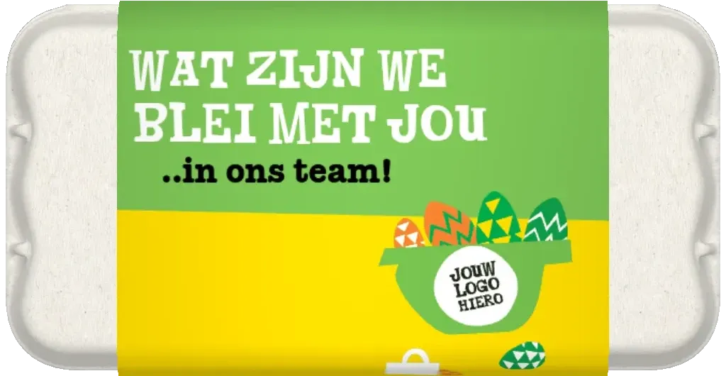 personalized large egg box blei with you