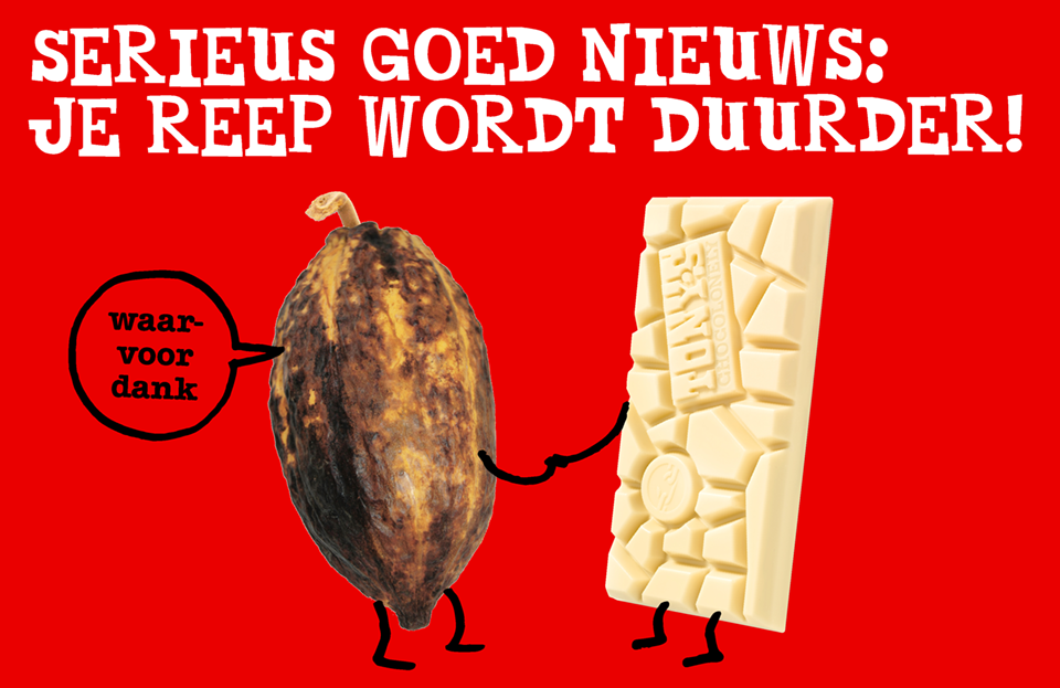 serieus goed nieuws: onze reep wordt (iets) duurder-Tony’s Chocolonely