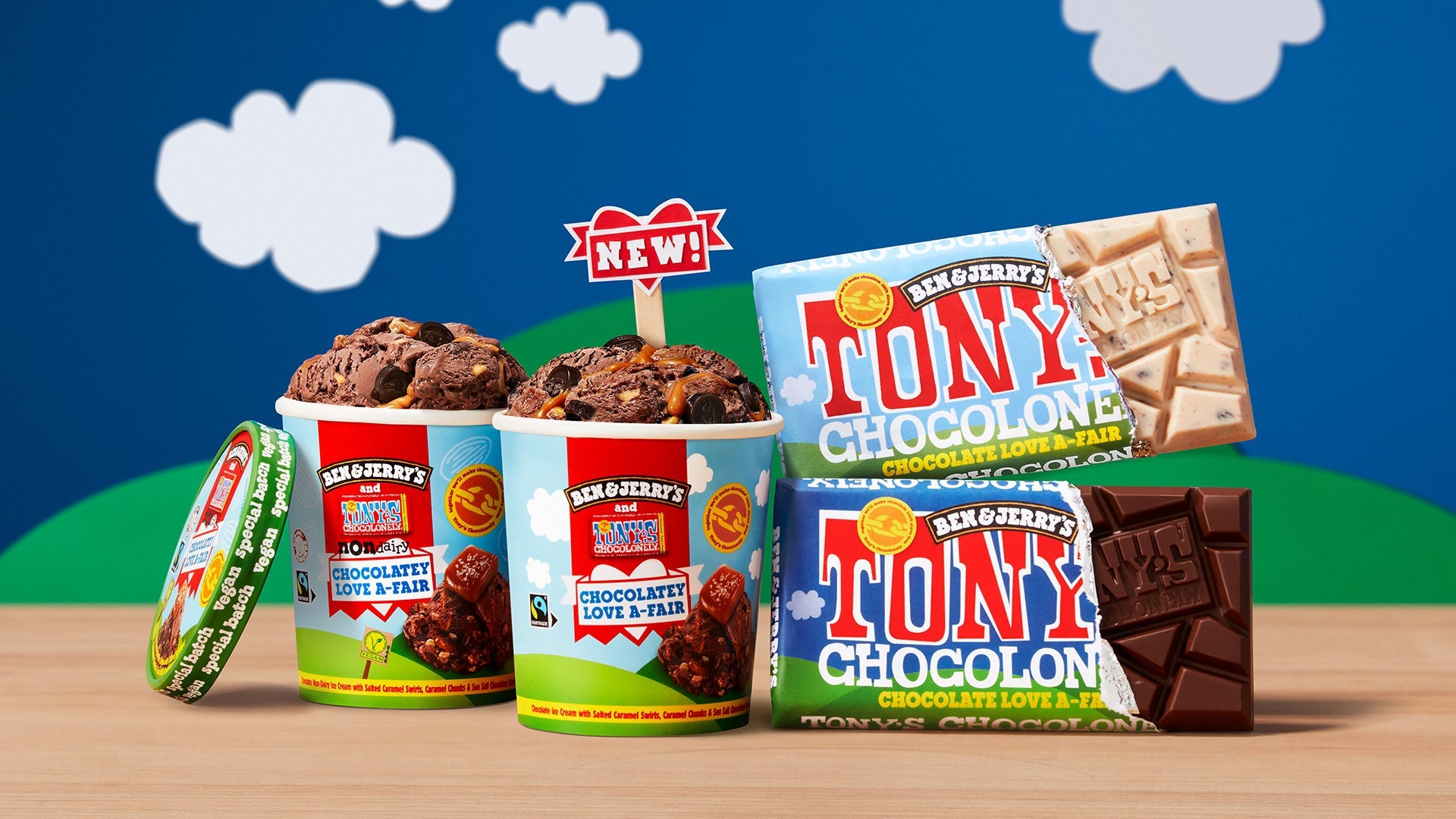 A Chocolate Love A-Fair with a serious mission: Ben & Jerry’s joins forces with Tony’s Chocolonely to make chocolate 100% slave free-Tony’s Chocolonely