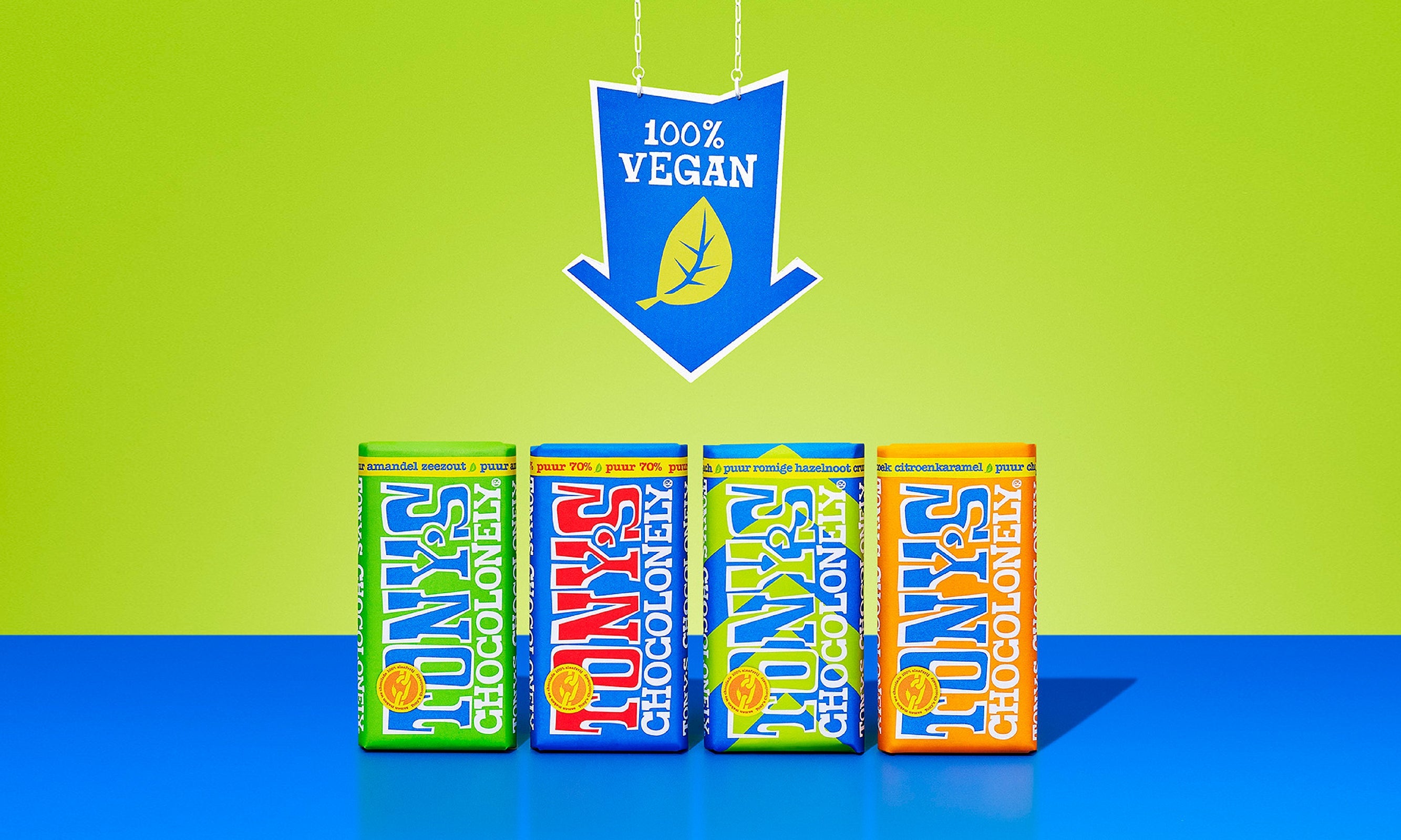 Deze Tony's repen zijn vegan-Tony’s Chocolonely