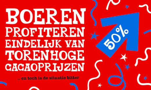 Boeren profiteren eindelijk van torenhoge cacaoprijzen-Tony’s Chocolonely