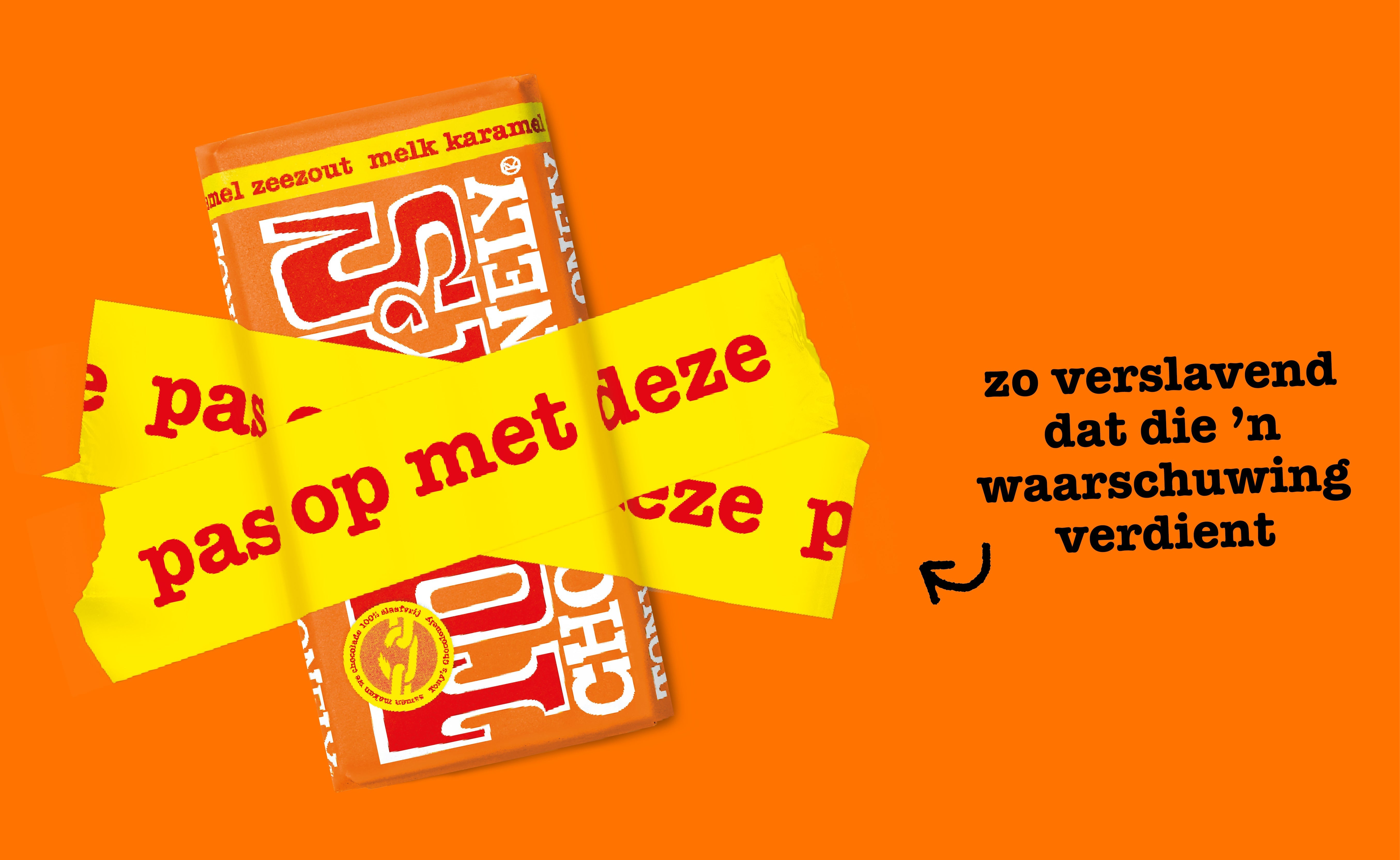 Landelijke waarschuwing: pas op met de melk karamel zeezout!-Tony’s Chocolonely