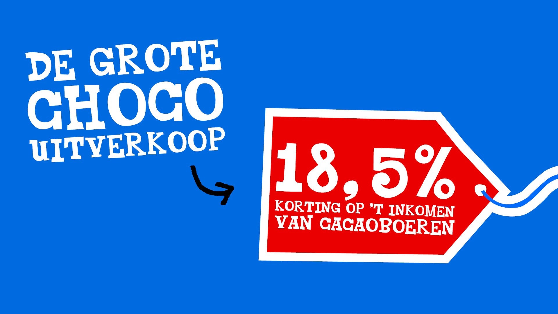 De Grote Choco Uitverkoop: 18,5% korting op het inkomen van cacaoboeren-Tony’s Chocolonely