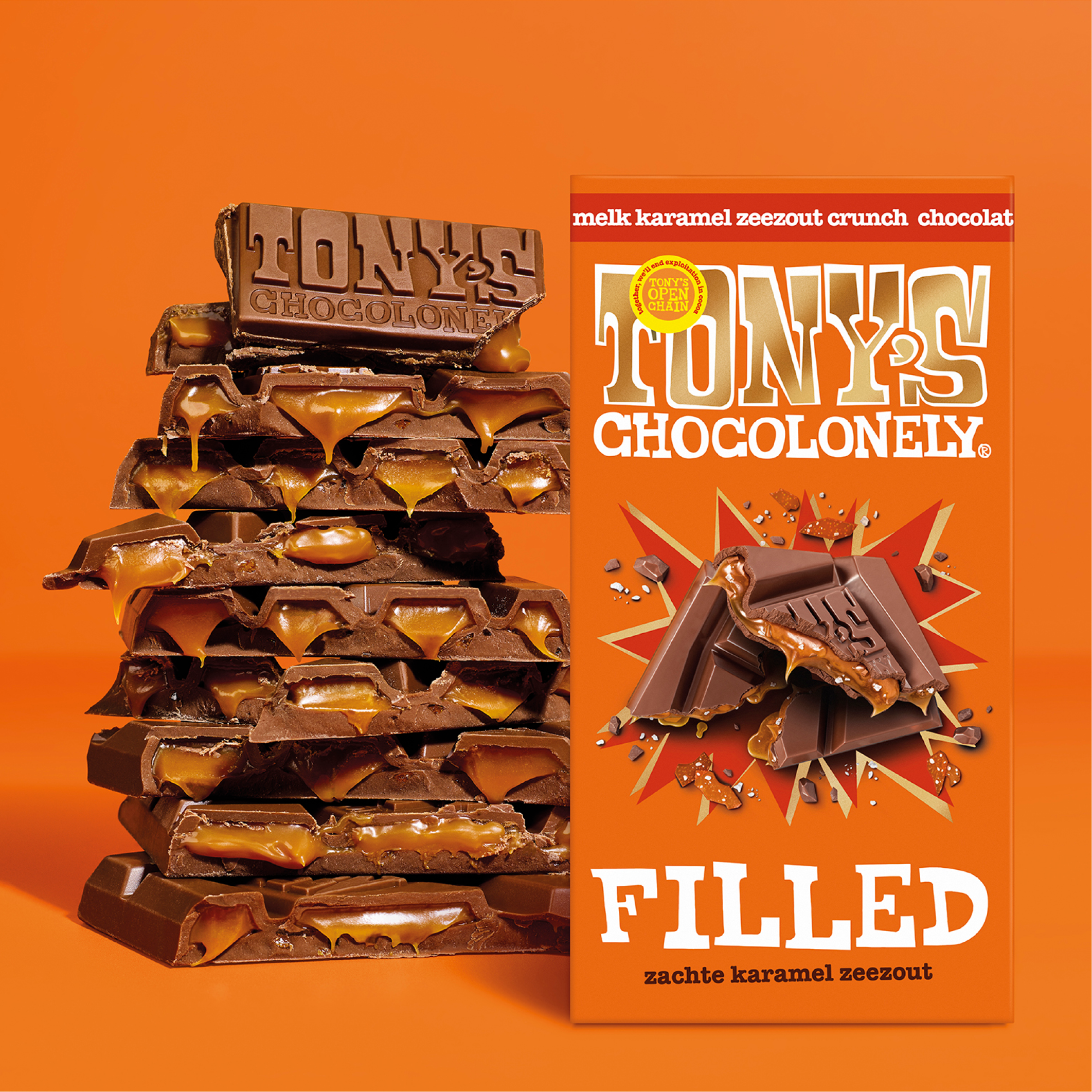 Gloednieuw en belachelijk goed gevuld.. Filled Tony’s!