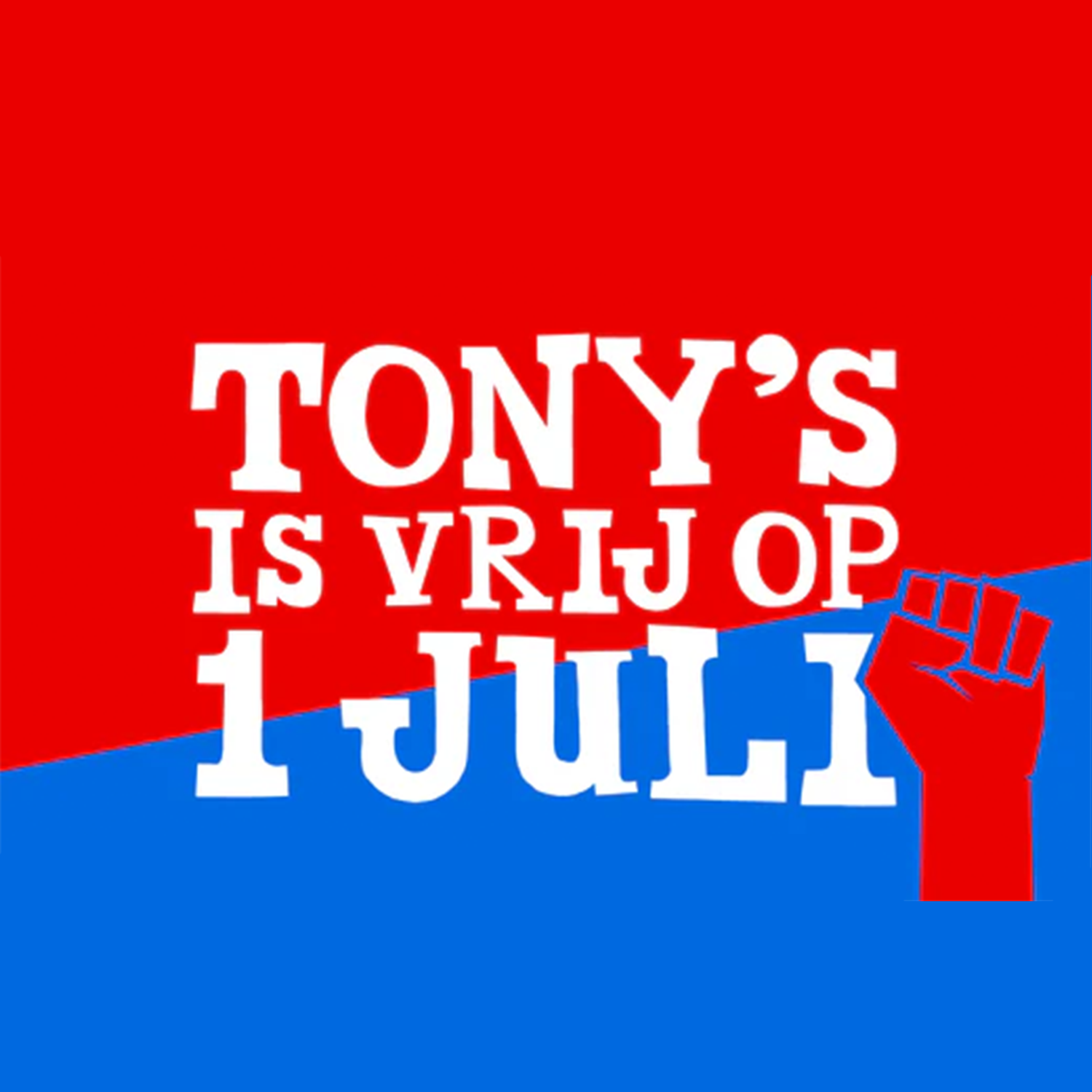 Tony's is vrij op 1 juli (Keti Koti)-Tony’s Chocolonely