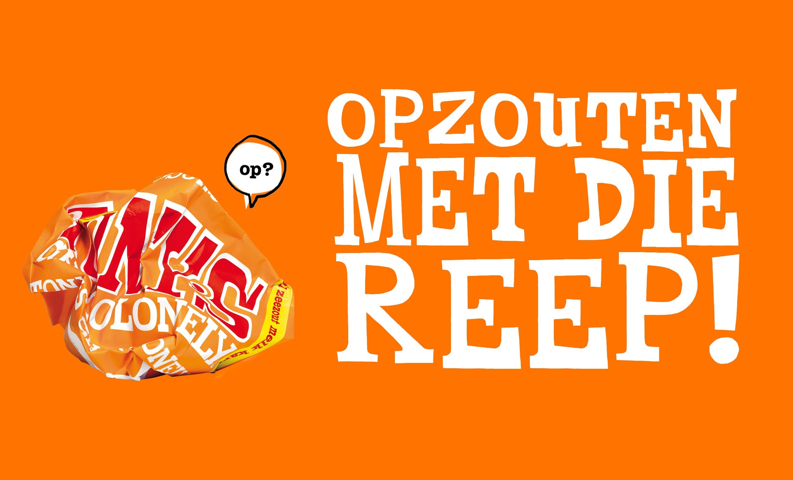 Opzouten met die reep!-Tony’s Chocolonely