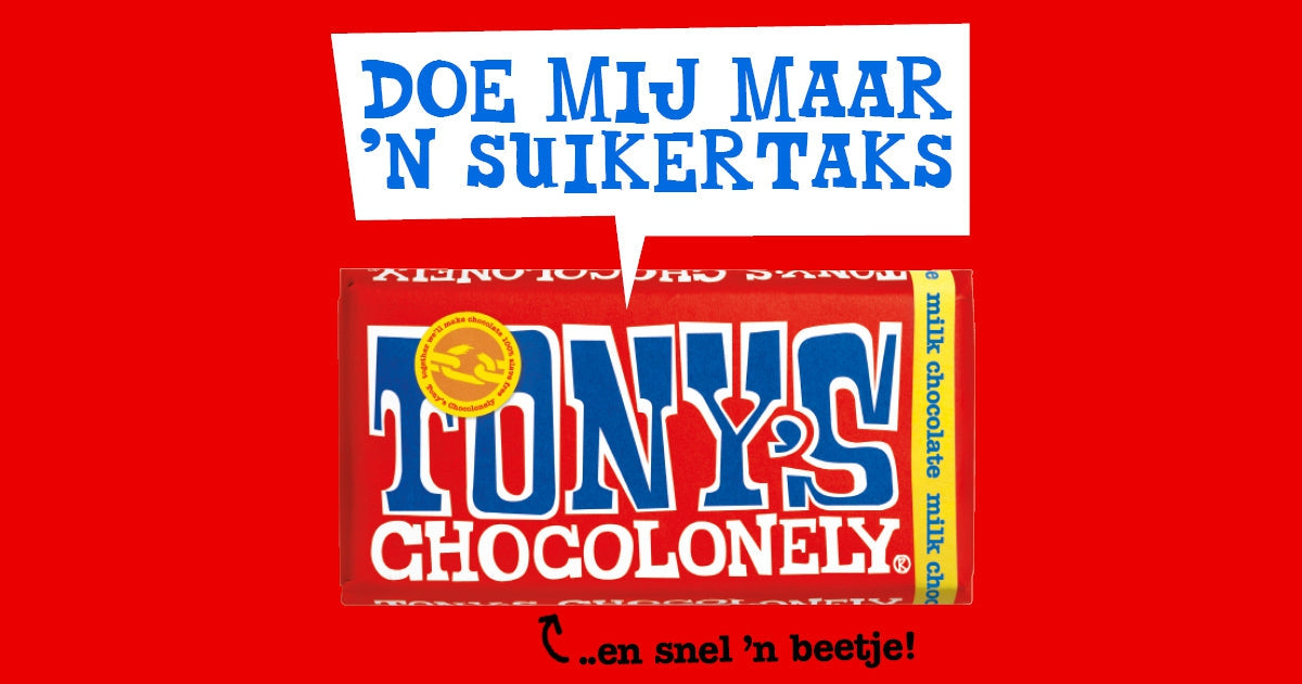 Tony’s is onderdeel van ’t suikerprobleem-Tony’s Chocolonely