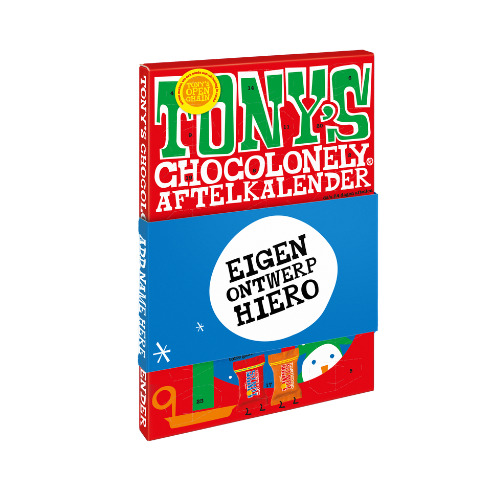 Tiny Tony's aftelkalender klein-Tony’s Chocolonely