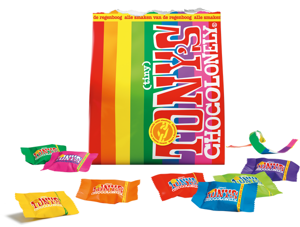 Tiny Tony's regenboog zak
