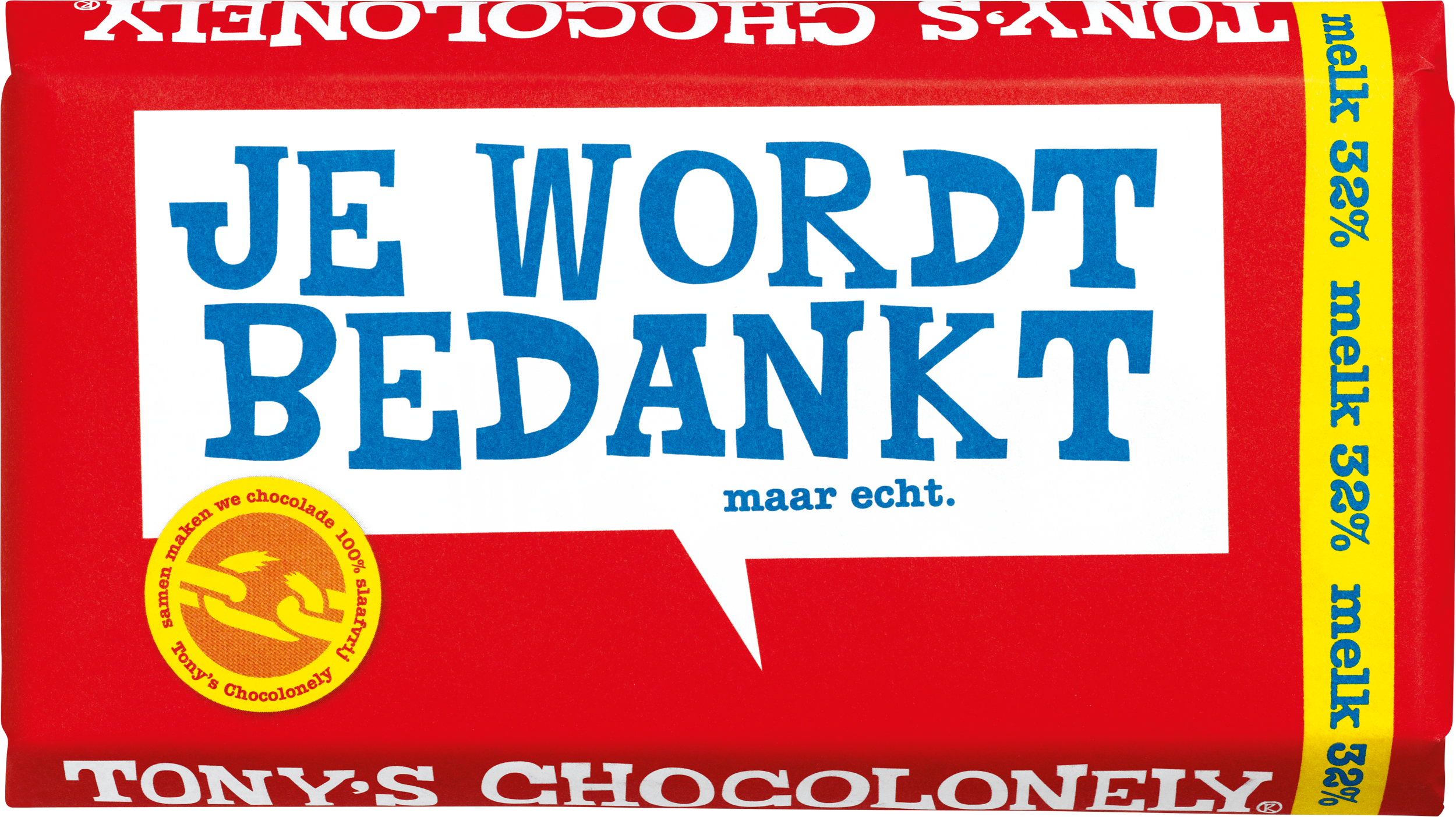 je wordt bedankt - melk