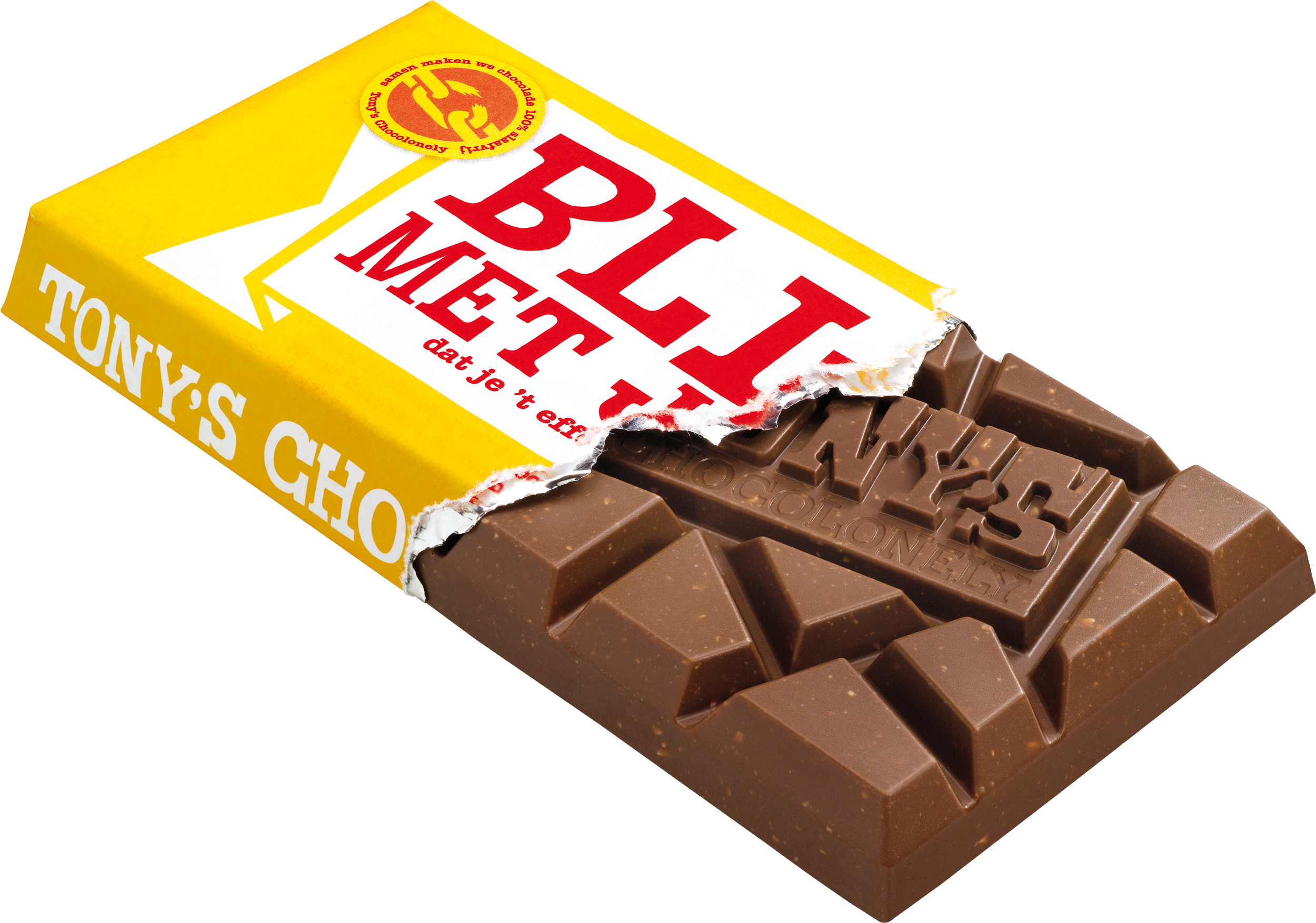 blij met jou!- milk nougat