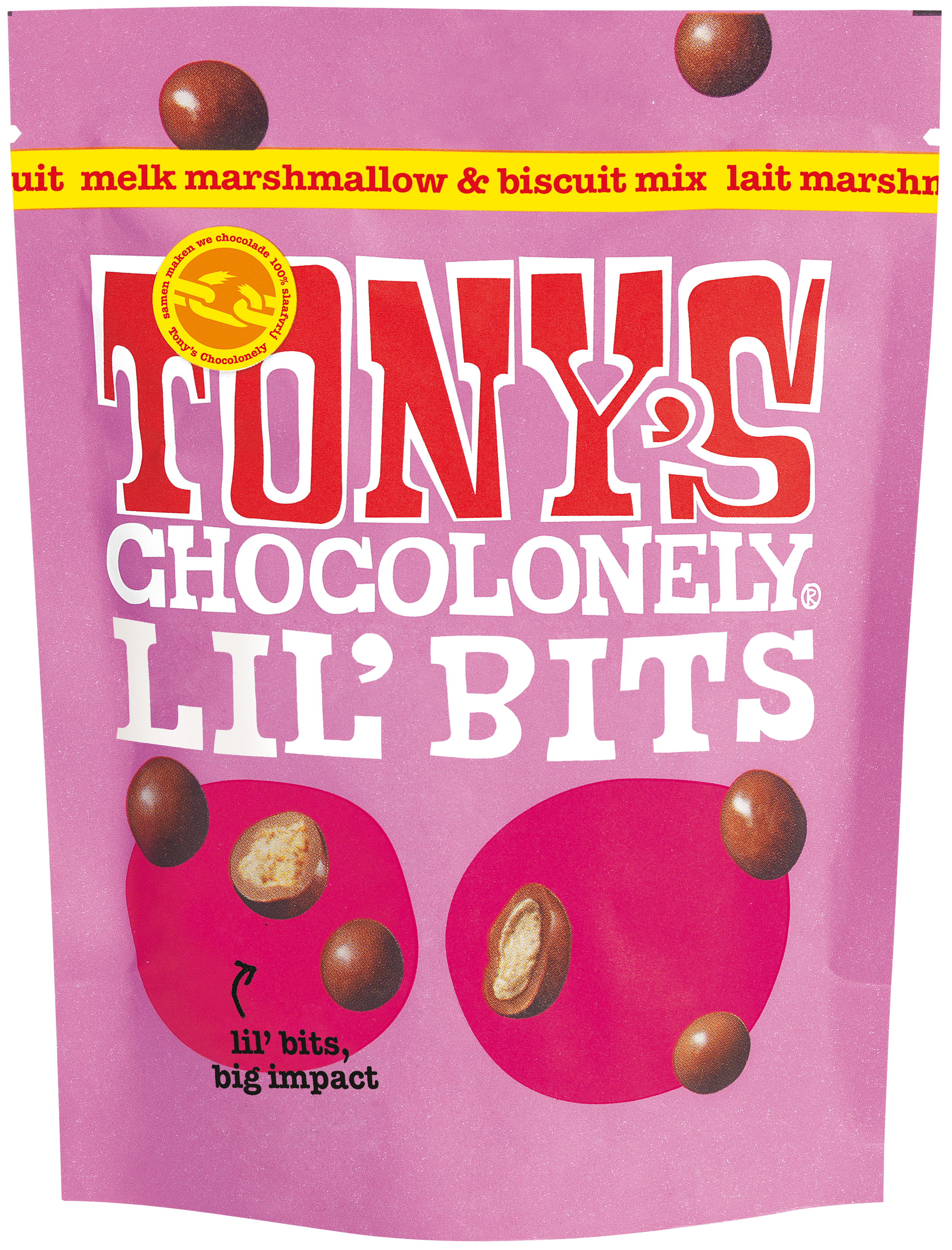 Lil' Bits melk marshmallow & biscuit