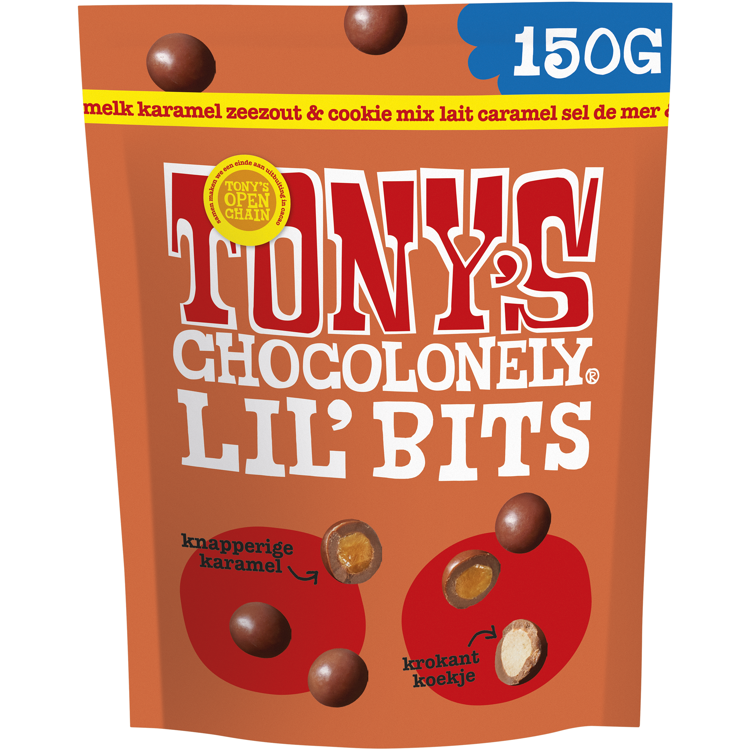 Lil' Bits melk karamel zeezout & cookie