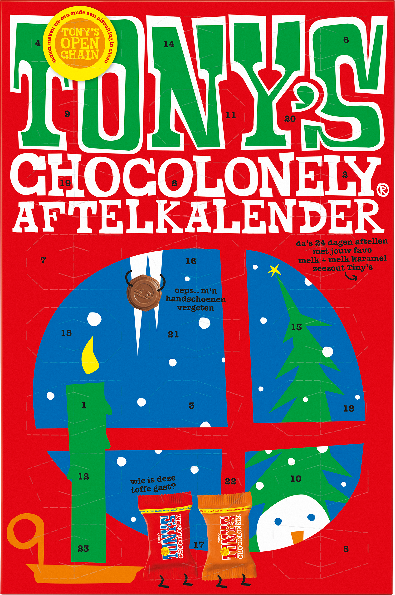 Tiny Tony's aftelkalender klein