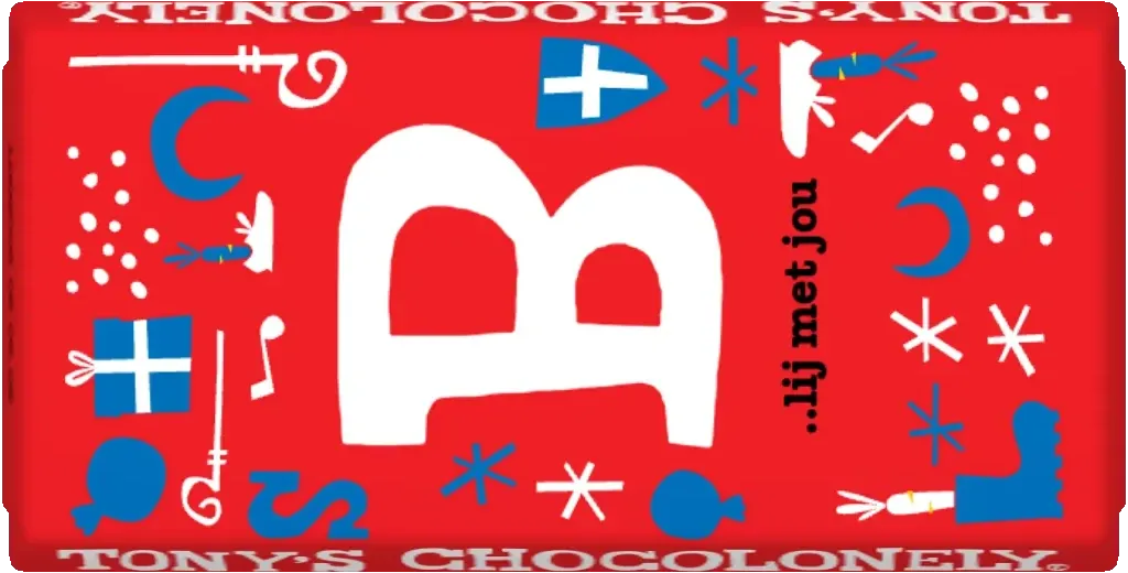 gepersonaliseerde letter wikkel B