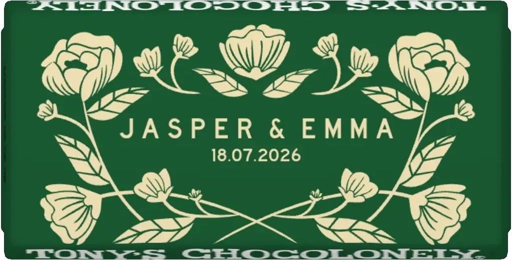 gepersonaliseerd boho bloemen bruiloft