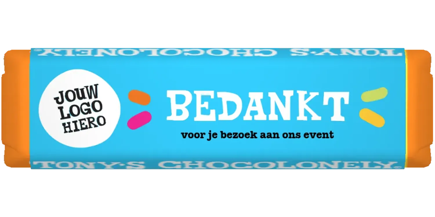 gepersonaliseerd bedankje event
